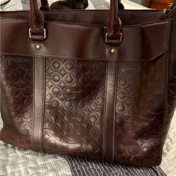 Vintage large Coach brief case. Perfect for computer and anything else you need! - Picture 1 of 10